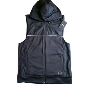 Under Armour Men's Dark Gray Hooded Vest
